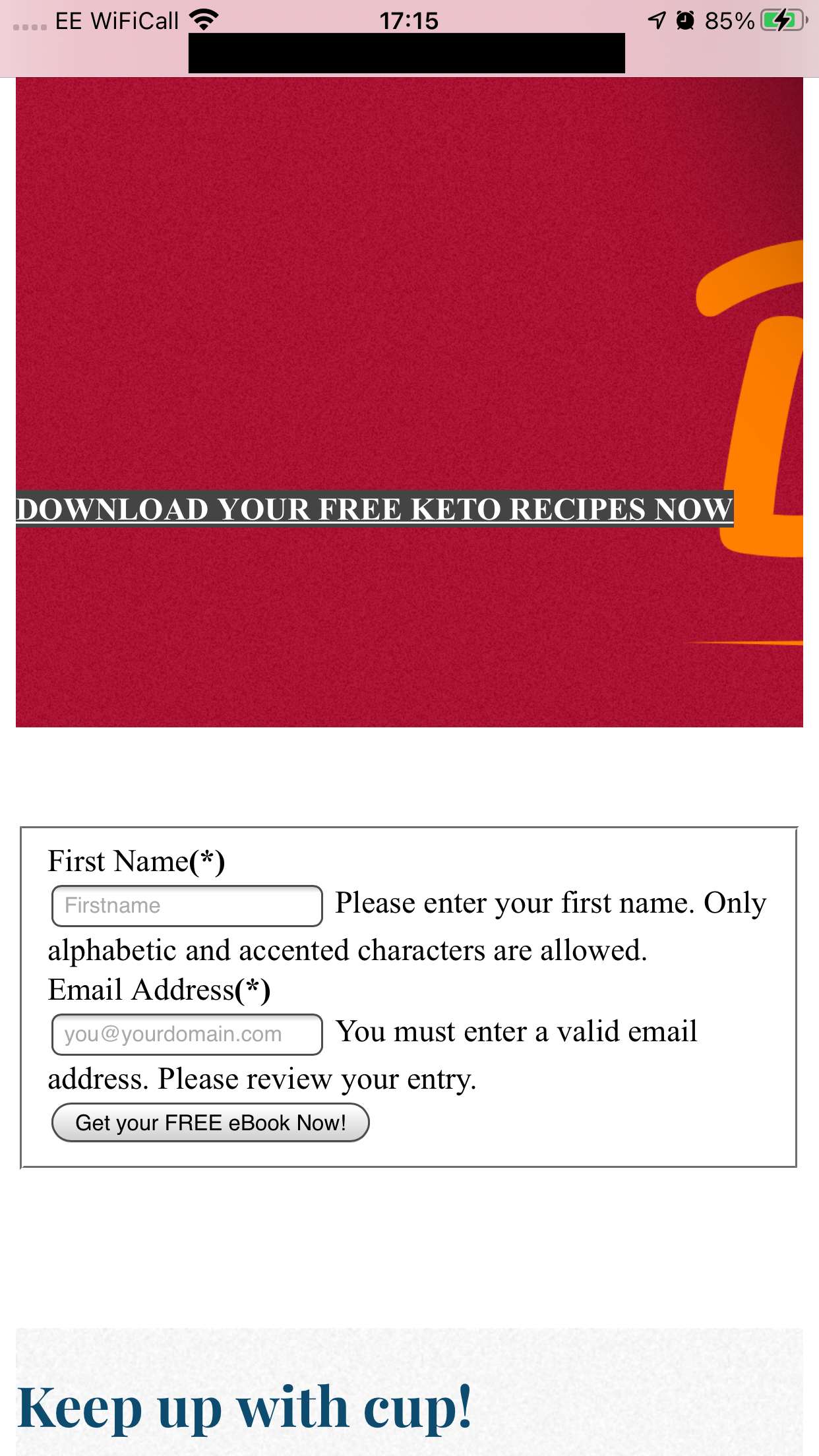 RS Form on iOS in SP Builder - looks terrible